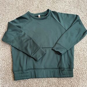 Mono B Green Scuba Crewneck